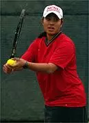 Kristin Lam defeated Ashlee Robards in the round of 32 at the ITA Southeast. Regionals on Saturday.