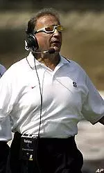 Head coach Chuck Amato.