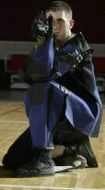 John Maroglio lines up a shot at the SEARC #3.