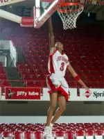 Freshman Keisha Brown and the Wolfpack will host LMU at the RBC Center on Friday, Nov. 21, 6:30 p.m.
