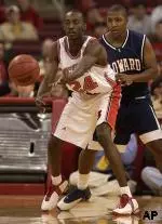 Julius Hodge dishes out one of his seven assists.