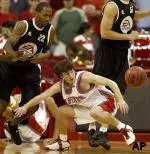 Mike O'Donnell comes up with a steal.