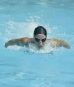 Karen Burbella won the 400 IM for the Wolfpack in its dual meet with UNC on Tuesday in Chapel Hill.