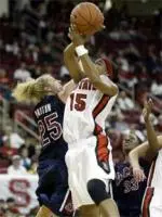 Freshman Ashley Key scored a career-high 16 points, had four steals and six rebounds versus UP-Mayaguez.
