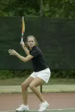 Sunday's women's tennis match versus William & Mary will be rescheduled because of inclement weather.