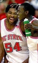 Smiles have been few and far between during many of NC State's tense ACC games.