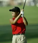 Briana Vega is tied for eighth through two rounds at the Lady Boilermaker.