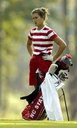 Sarah Bonner is in 11th heading into the third and final round.