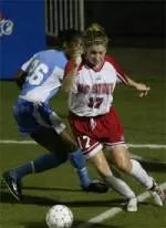 Senior forward Lindsey Underwood and the Wolfpack open preseason action on Saturday as they travel to Georgia for a 6 p.m. kick off.