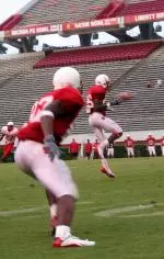 Now ranked 13th in the coaches poll, Andy Bertrand and the Pack continue to prepare for the 2003 season.