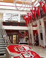 The Murphy Center lobby will close four hours before kickoff on game days.