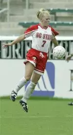 Senior captain Jaci Harper and the Wolfpack earned a 1-1 tie versus George Mason.