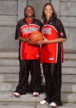 NC State's seniors Kendra Bell and Darline Jasmin, and the Wolfpack are ready to take on the 2004-05 season.
