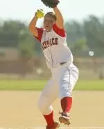 Abbie Sims pitched six strong innings against Radford.