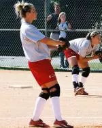 Shaina Ervin won her first collegiate game against Rhode Island.