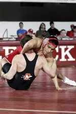 Junior 141-pounder Alex Hernandez takes a 13-8 record into action at Lehigh this weekend.