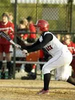 Renee' LaCroix went 2-3 and had a hand in the WOlfpack's triple play in the first inning.