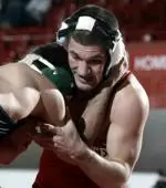 Senior 149-pounder Jake Giamoni won three bouts in the wrestlebacks at the NCAA Wrestling Championships.