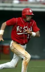 Marc Maynor tripled, scored, and drove in two runs Friday night as NC State opened ACC play with an 8-1 victory over Duke.