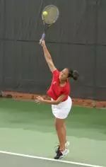 The women's tennis match versus Campbell was called off Tuesday afternoon.