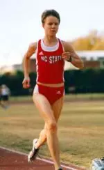 Kristin Price won the 5,000 meters at the Raleigh Relays Friday night.