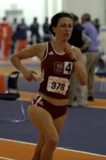 Julia Lucas ran a NCAA regional qualifying time in the 1,500 meters Saturday in the Raleigh Relays.