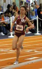 Kristin Price ran a NCAA Automatic time in the 10,000 meters to earn a second place finish at the ACC Championships.