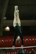 Freshman Rachel Katz led NC State on both vault and floor at the NCAA Regional.