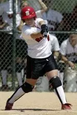 Freshman second baseman Heather Gelbard recorded her 13th double of her career.
