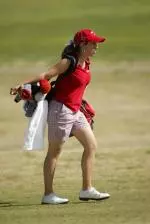 Lorraine Ballerano improved by two strokes in the second round of the NCAA Women's Golf East Regionals