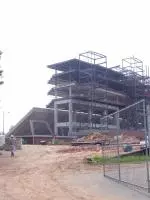 Wolfpack Towers rises 160 feet.