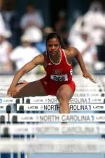 NC State's Ebony Foster was the only college runner to advance to the US Olympic Trial finals in the 100 meters on Sunday.