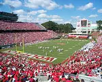 NC State will provide shuttles to and from the handicap and bus parking lot across the street at Cardinal Gibbons High School