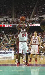 Free throw shooting hasn't been as good to Julius Hodge and the Pack as it was last year.