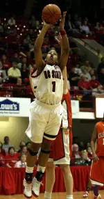 Sophomore Khadijah Whittington.