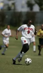 Senior Lydia McBath scored the Pack's lone goal on senior day against Clemson.