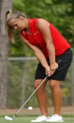 Jessica Vincent led the Wolfpack in the final round