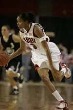 Junior Keisha Brown and the Pack host Delaware State at 2 p.m. on Sunday, Dec. 11.