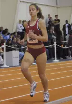NC State performed well in the distance events, as the distance medley relay finished second, breaking the school record and Jennifer Boyd (above) is one of three milers in qualifying for the finals