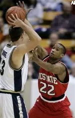 Tony Bethel led the Wolfpack in scoring with 20 points.