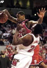 Senior Levi Watkins and the Pack host Wake Forest tonight.