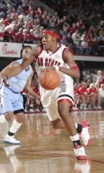 Tiffany Stansbury was named NC State's Most Outstanding Female Athlete on Monday.