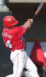 Matt Devine's ninth-inning single drove in Ryan Johnson with the winning run as NC State defeated North Carolina 6-5 at Doak Field.