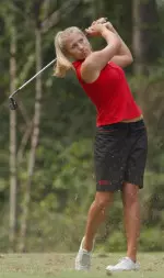 Jessica Vincent shot nine-over in the both of the first two rounds at the Lady Seahawk Invitational Monday