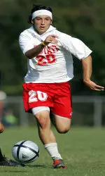 Junior Santiago Fusilier helped the Pack down King College with an assist Tuesday afternoon.