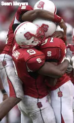 The Wolfpack hopes to do some celebrating during Sunday's opener against Virginia Tech.