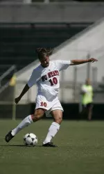 Junior Carol Tognetti scored the winning goal in the Pack's 1-0 overtime win at Miami.