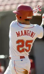 Matt Mangini had a career-high four hits in NC State's 12-2 win Saturday over Delaware State.