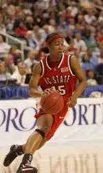 Junior Ashley Key was named to the 2006 All-ACC Defensive team, her second-straight honor.