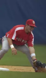 Shortstop Jonathan Diaz helps anchor a defense that has helped NC State advance to the NCAA Austin Regional this weekend.